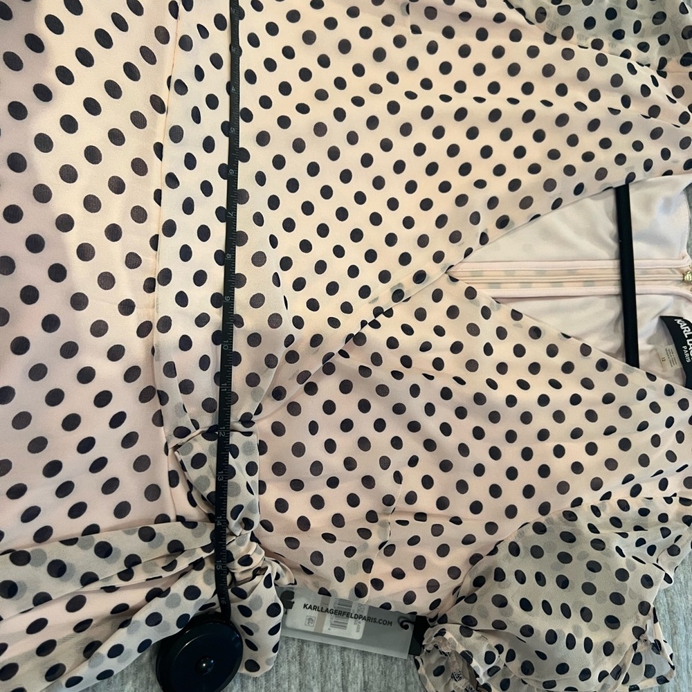 Polka Dot Wrap Dress - Picture 9 of 15